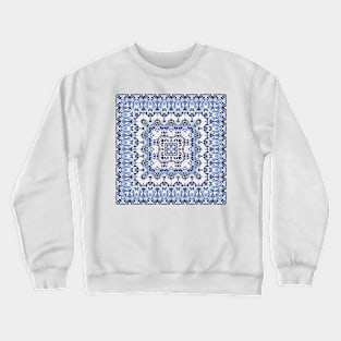 Arabic ornate square pattern Crewneck Sweatshirt